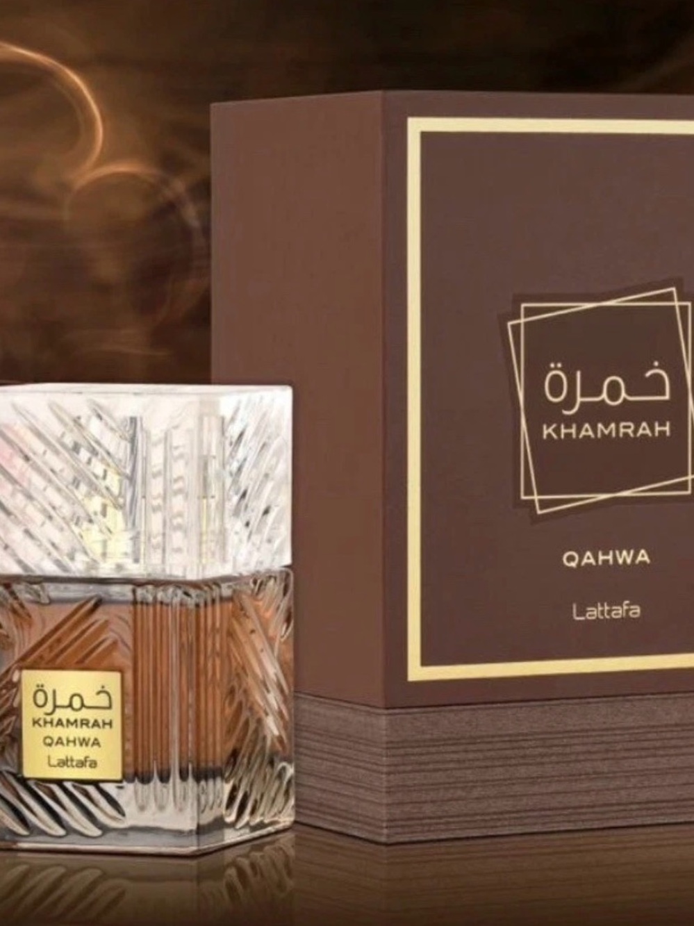 Lattafa Khamrah Qahwa Eau De Parfum 3.4 oz